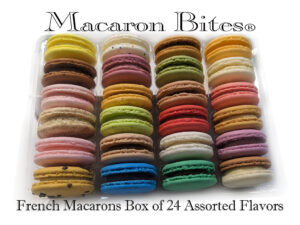 French Macarons Box of 24 Assorted Flavors